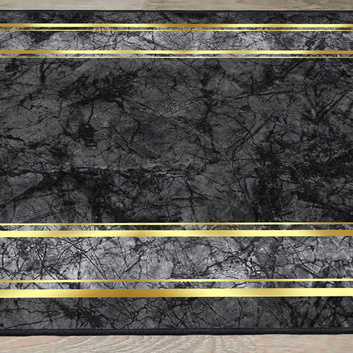 Conceptum Els2424 Alfombra de Terciopelo Multicolor 160 x 230 cm